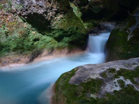 Water and Rocksの写真素材