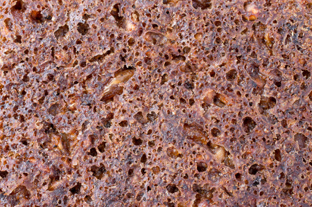 Background of dark rye bread