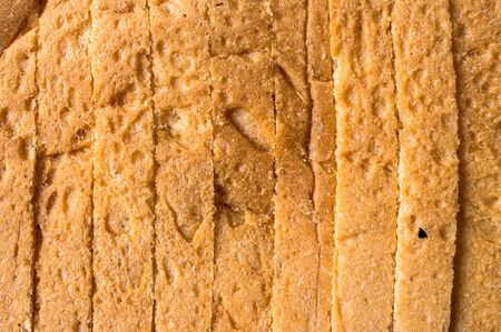Toast bread slices