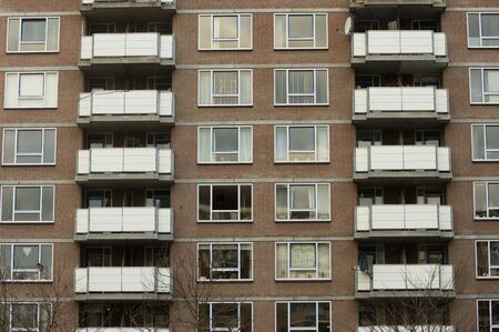 Apartment building from the backside