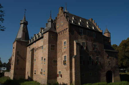 Old castle, in Doorwerth Netherlandsのeditorial素材