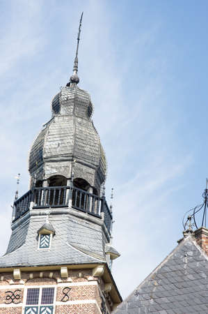Tower of the castle of Wijchen in the Netherlands