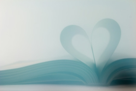Heart shaped book