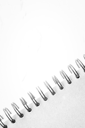 Notepad notebook, book, spiralの写真素材