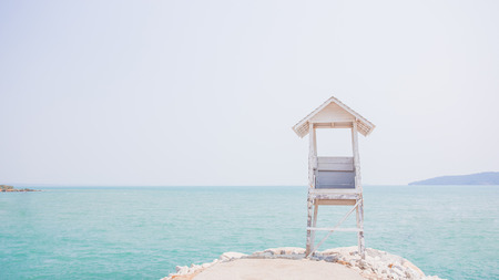 Scenic natural landscapes sea. Rayong Attractions in Thailandの写真素材