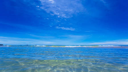 beautiful ocean sea in high season coastal natural landscape Traveler's Heavenの写真素材