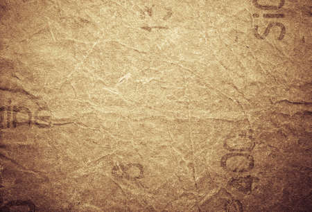 Abstract urban crumpled paper background with text and free design elementsの写真素材