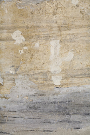 Abstract old wall background with dirt and paintの写真素材