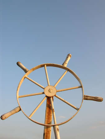           Old Steering Wheelの写真素材