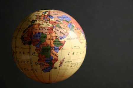 Earth Globe And Space For Textの写真素材