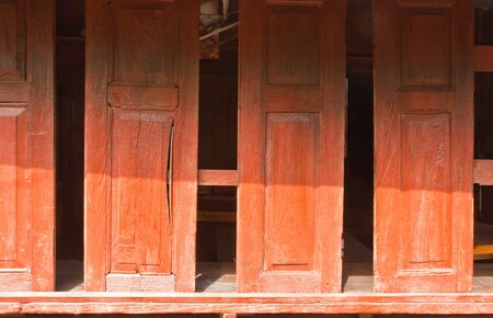 Old windows and ventsの写真素材