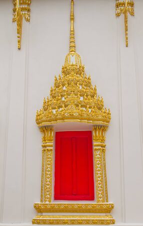 The window Church in Thai work of artの写真素材