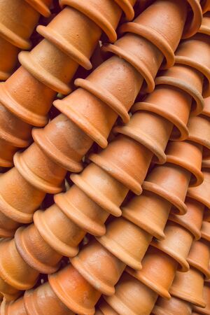 The plants pots in the designの写真素材