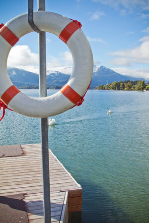 Beautiful Hallstatt see at Austriaの写真素材