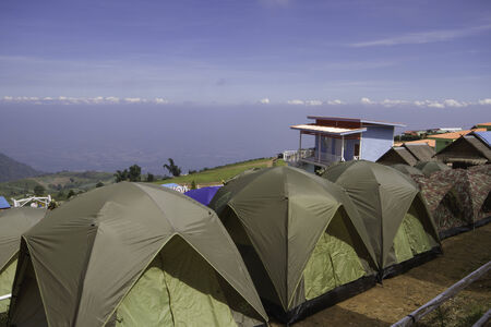 Camping resort on Phu Tub Berk