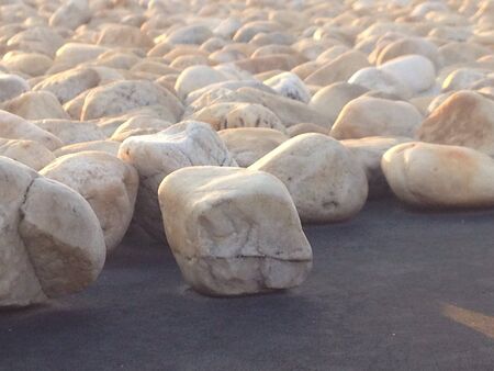 Picture close up stone and sunshineの素材