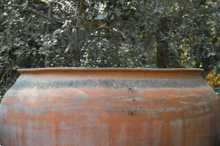 The beautiful Colorful of the potsの写真素材