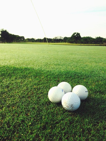 The morning golf for healthの素材