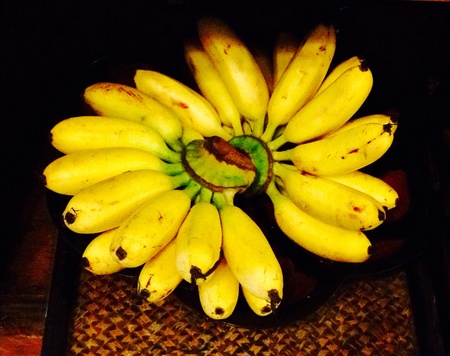Banana yellow with the shadowsの素材
