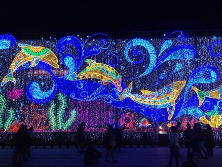 The light festival of happiness