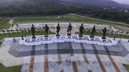 Statue of the great heroesの写真素材