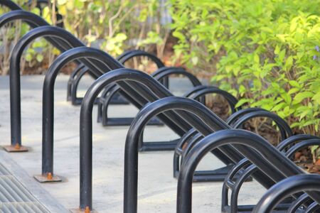 Bicycle parkingの写真素材