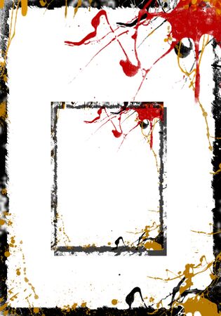 Grunge frameの写真素材
