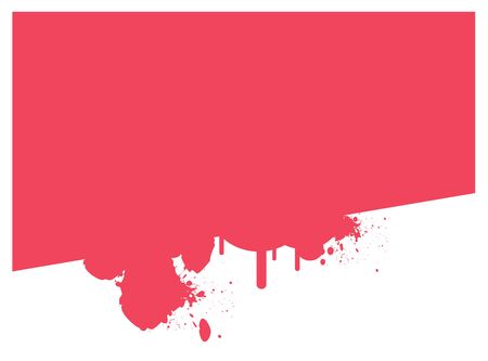Splatter vectorの写真素材