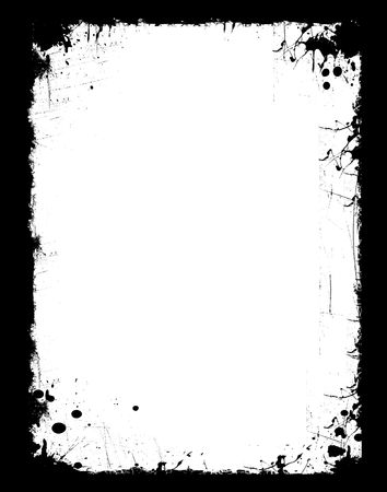 Grunge frameの写真素材