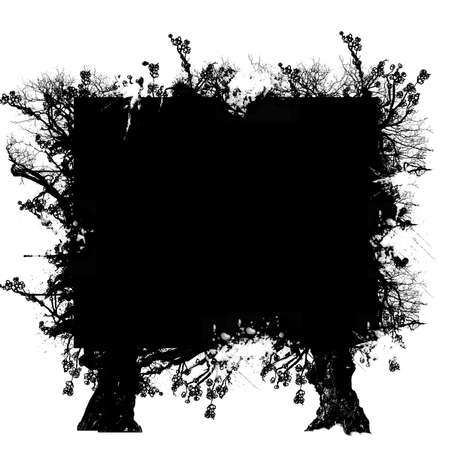 Grunge background with text spaceの写真素材