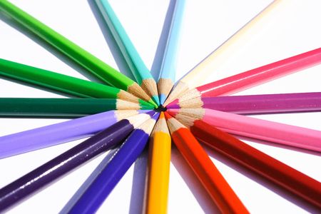 color pencilの写真素材