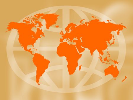 world illusrationのeditorial素材