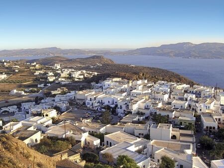 milos island viewの写真素材