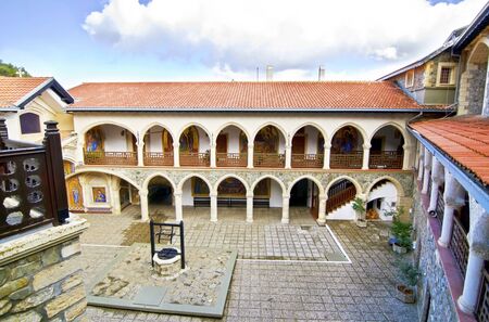 Kykkos monastery in Cyprus religious place famous places tourism sightseeing