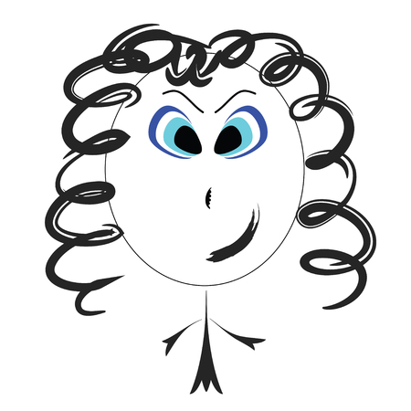 woman cartoon vector illustrationのイラスト素材