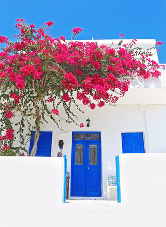 traditional house at Ano Koufonisi island - Mikres Cyclades Greeceのeditorial素材