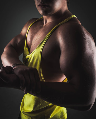 bodybuilderの写真素材