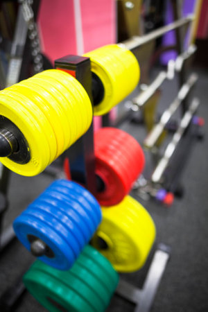 weights for powerliftingの写真素材