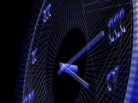abstract clock