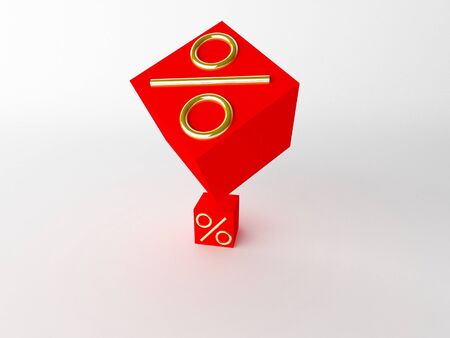 Big Percentの写真素材