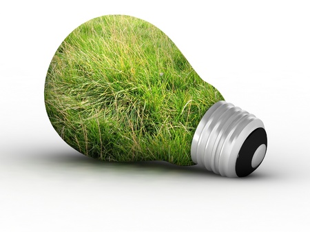 eco energy metaphorの写真素材