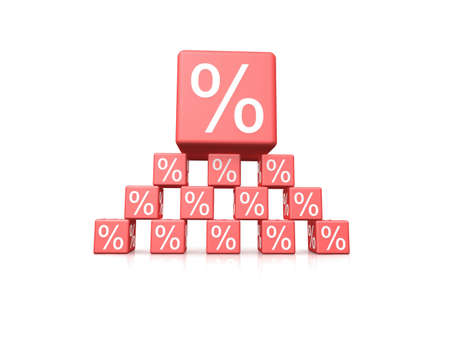 Very Big Percentの写真素材