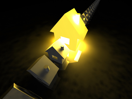 3D leaderの写真素材