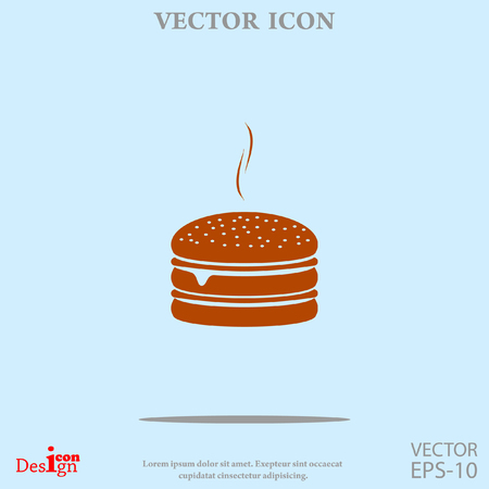 burger vector iconのイラスト素材