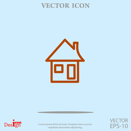 home vector iconのイラスト素材