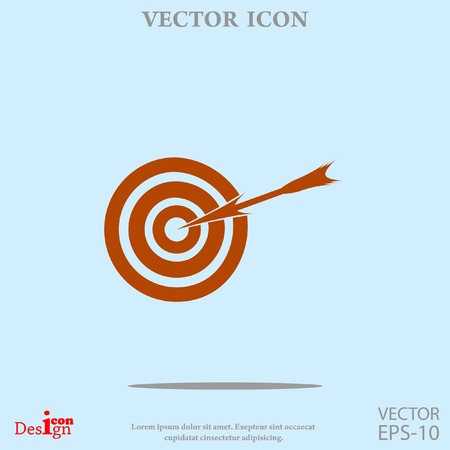 aim vector iconのイラスト素材