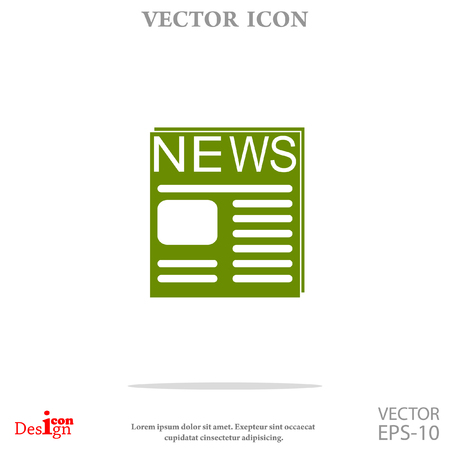 news vector iconのイラスト素材