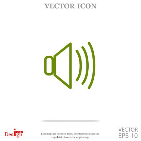 speaker vector iconのイラスト素材