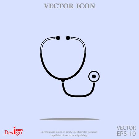 stethoscope vector iconのイラスト素材