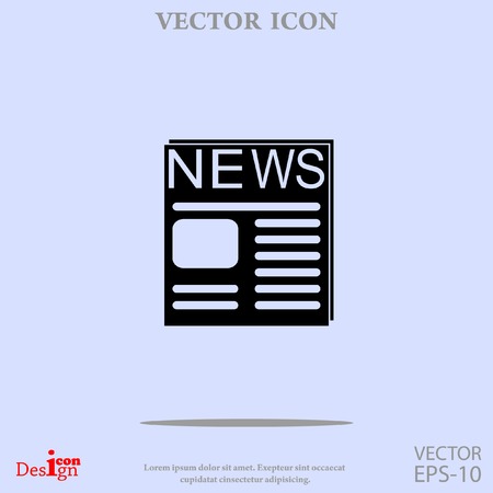 news vector iconのイラスト素材